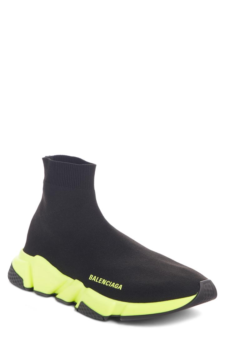 Men's Balenciaga Logo Speed Slip-on Us / 40eu - Black