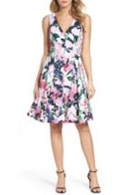 Women's Betsey Johnson Floral Fit & Flare Dress