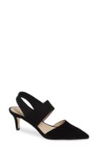 Women's Pelle Moda Keys Slingback Pump M - Black