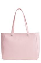 Longchamp Le Foulonne Leather Tote - Pink
