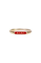 Women's Nora Kogan Mama Enamel Signet Ring