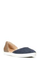 Women's Dr. Scholl's Vienna Ii D'orsay Flat M - Blue