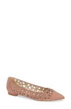 Women's Athena Alexander Andover Pointy Toe Flat M - Pink