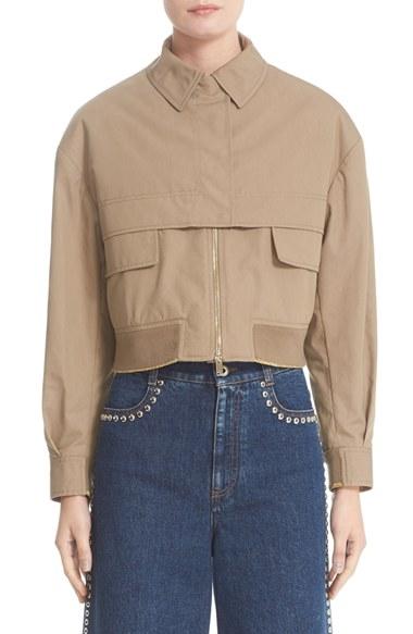 Women's Stella Mccartney Trench Bomber Jacket