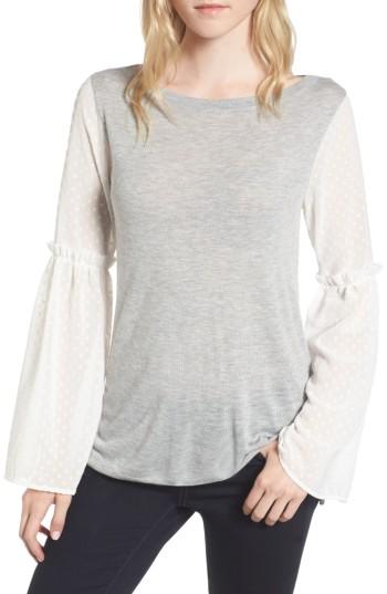 Women's Chelsea28 Bell Sleeve Sweater, Size - Grey