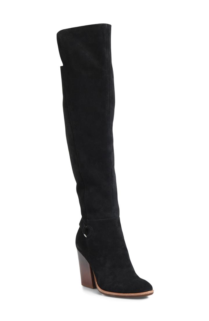 Women's Kork-ease Pavan Knee High Boot .5 M - Black