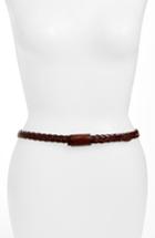 Women's Elisa M. Lasso Braided Leather Belt - Capp