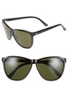 Women's Electric 'encelia' 61mm Retro Sunglasses - Gloss Black/ Grey