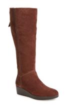 Women's Johnston & Murphy 'darcy' Tall Waterproof Wedge Boot M - Brown