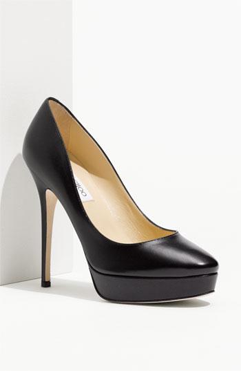 Jimmy Choo 'cosmic' Platform Pump Black