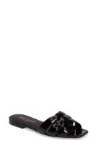Women's Saint Laurent Tribute Slide Sandal .5us / 34.5eu - White
