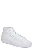Men's Adidas Matchcourt High Top Sneaker .5 M - White