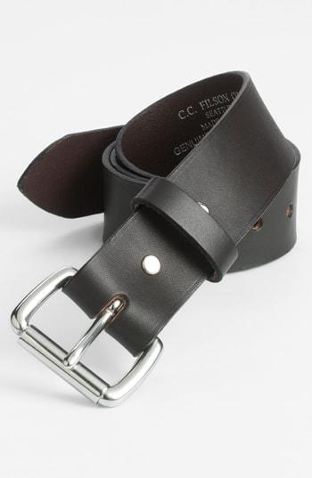 Men's Filson Leather Belt -