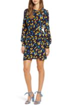 Women's La Vie Rebecca Taylor Tissue Denim Ruffle Minidress