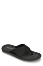 Men's Reaction Kenneth Cole Four Sandal Flip Flop M - Black