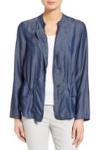 Women's Nic+zoe Denim One-button Jacket