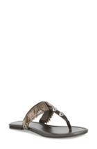 Women's Katy Perry Brenna Embellished Flip Flop .5 M - Black