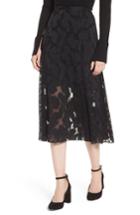 Women's Lewit Clip Jacquard Godet Skirt