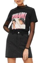 Women's Topshop Wham! Graphic T-shirt - Black