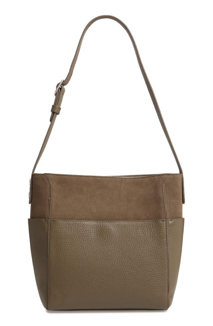 Treasure & Bond Campbell Leather & Suede Bucket Bag -
