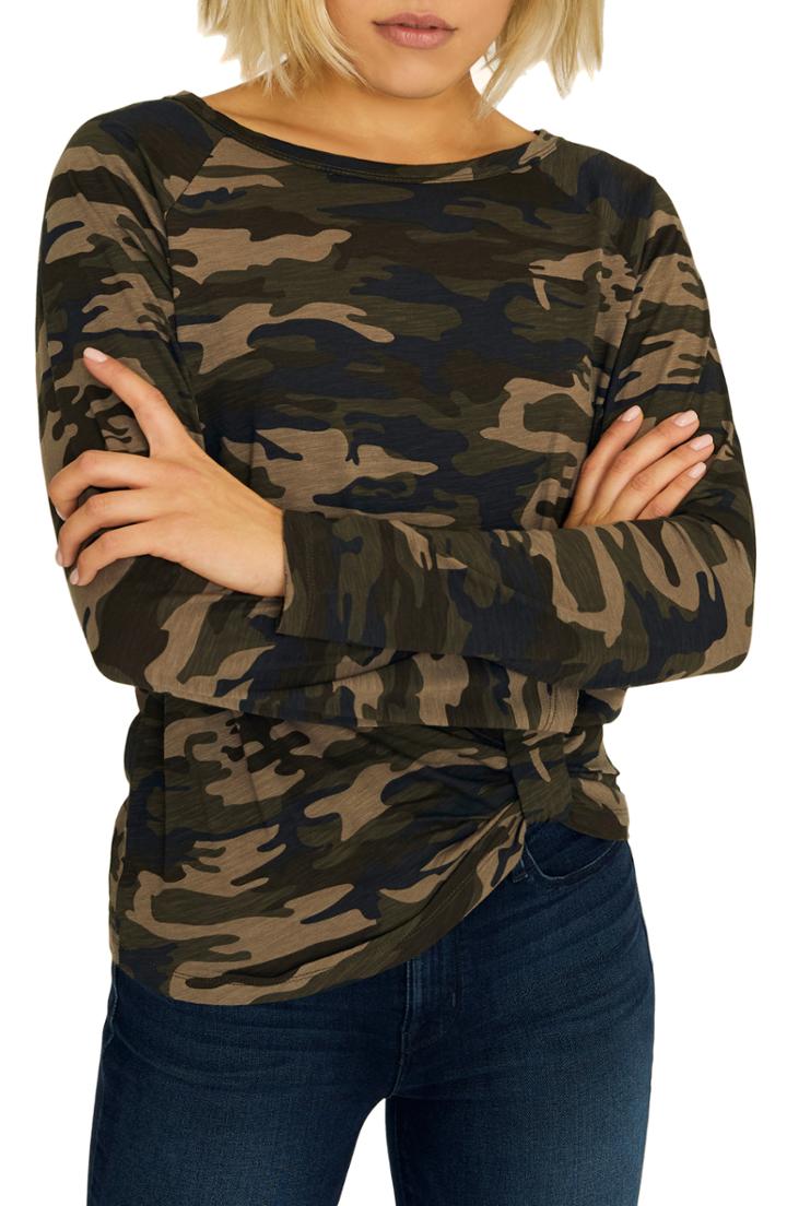 Women's Sanctuary So Twisted Tee, Size - Green