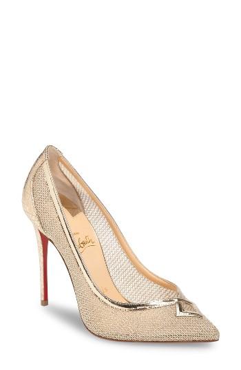 Women's Christian Louboutin Neoalto Mesh Pump