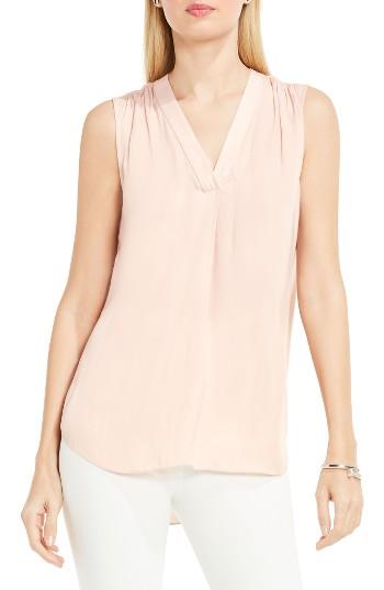 Women's Vince Camuto V-neck Blouse - Pink