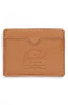 Men's Herschel Supply Co. 'charlie' Leather Card Case - Brown