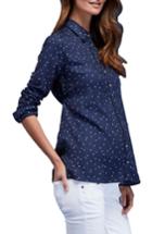 Women's Isabella Oliver Tahnia Maternity Shirt - Blue