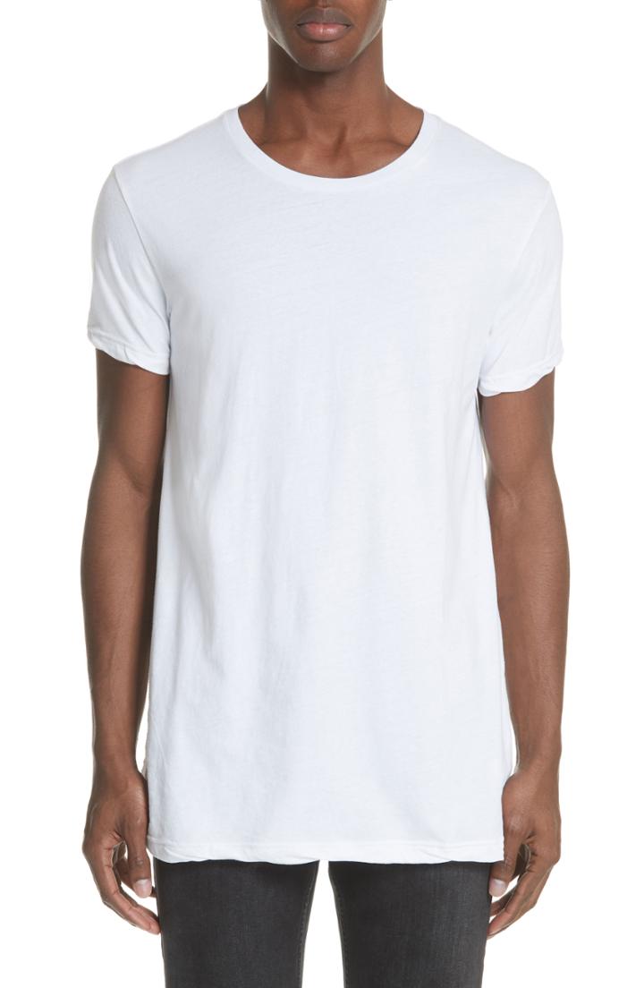 Men's Ksubi Seeing Lines T-shirt, Size - White