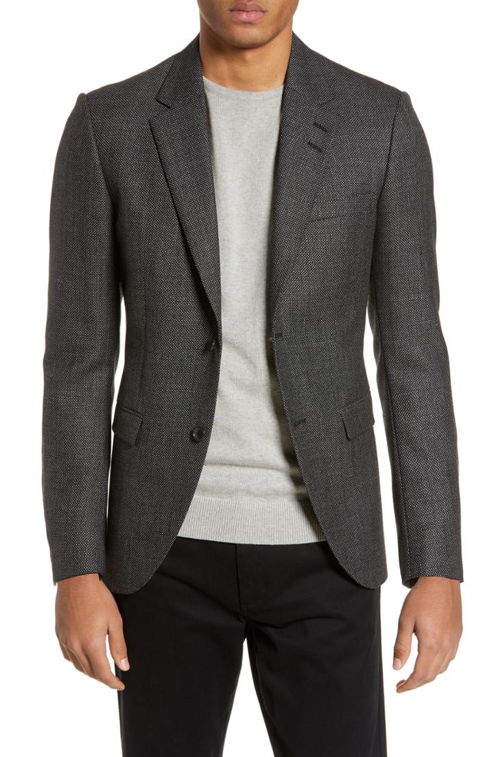 Men's Tiger Of Sweden Jamonte Trim Fit Sport Coat Us / 50 Eu R - Grey