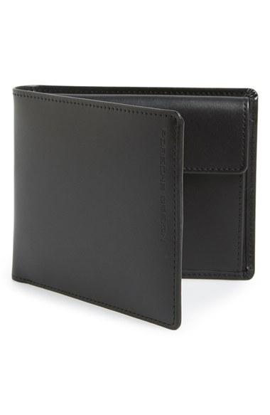 Men's Porsche Design 'classic Line' Leather Billfold Wallet -