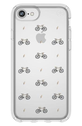 Speck Transparent Bikes & Bolts Iphone 6/6s/7/8 Case - Yellow