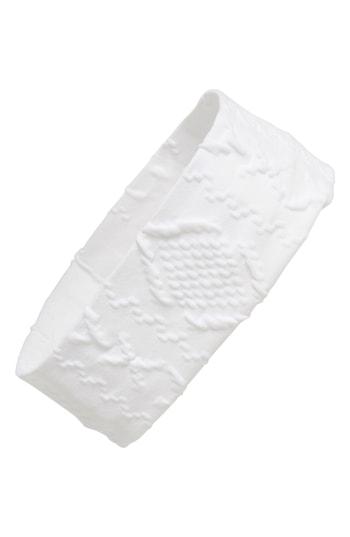Tasha Print Head Wrap, Size - White