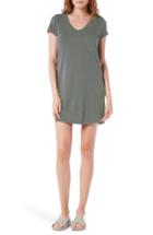 Women's Michael Stars V-neck Jersey Minidress