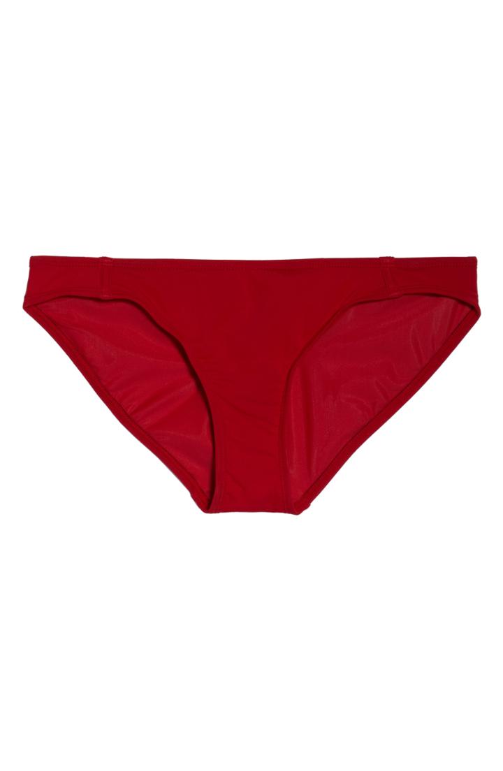 Women's Beth Richards Naomi Bikini Bottoms - Red