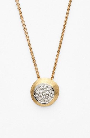 Women's Marco Bicego 'delicati - Jaipur' Diamond Pendant Necklace