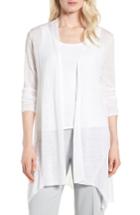 Women's Nic+zoe Here Or There Long Cardigan - White