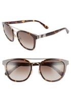 Women's Kate Spade New York Jalicia 54mm Special Fit Sunglasses - Dark Havana/ Gold