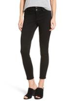 Women's 1822 Denim Butter Two-button Skinny Jeans - Black