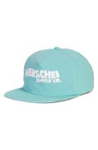 Men's Herschel Supply Co. Oliver Logo Ball Cap - Blue/green