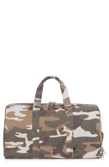 Men's Herschel Supply Co. Novel Cotton Canvas Duffel Bag - Green