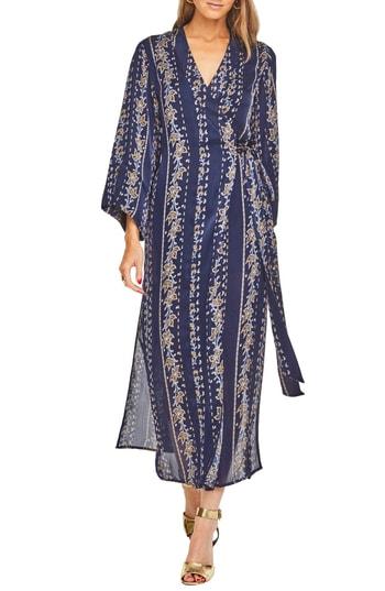 Women's Astr The Label Cordelia Wrap Dress - Blue