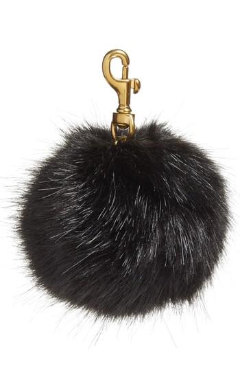 Women's J.crew Faux Fur Pompom Keychain