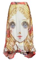 Women's Comme Des Garcons Manga Print Skirt