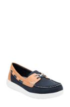 Women's Clarks Jocolin Vista Flat .5 M - Blue