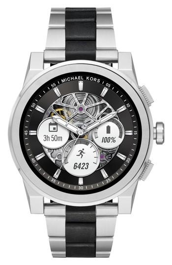 Men's Michael Kors Access Grayson Bracelet Touchscreen Smart Watch, 47mm