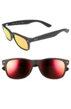 Men's Ray-ban 2132 55mm Sunglasses - Black/ Brown Mirror Red