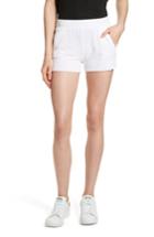 Women's Atm Anthony Thomas Melillo French Terry Shorts - White
