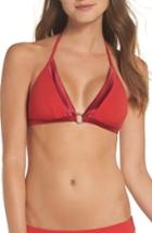 Women's Vilebrequin Tuxedo Bikini Top - Red